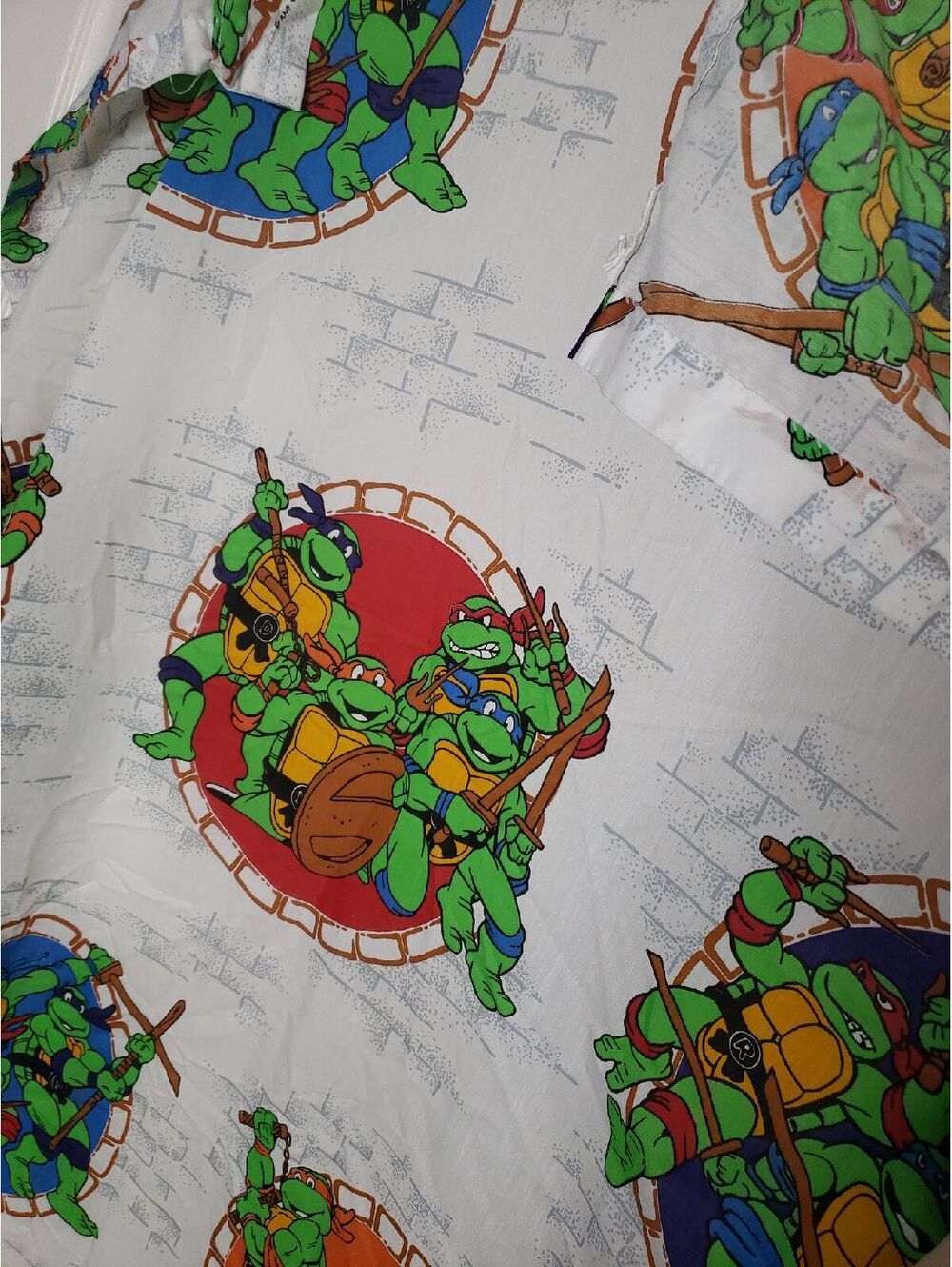 1990 Teenage Mutant Ninja Turtle Curtain
